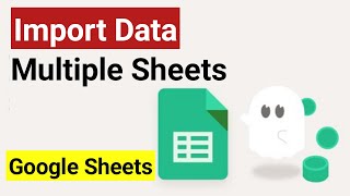 Google sheets Import Range  Multiple Sheets  Import Data  Elesson Info [upl. by Gasperoni752]