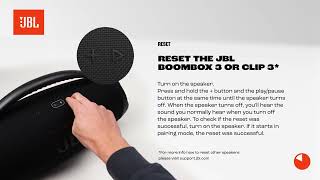 JBL Portable Speaker Troubleshooting The Ultimate Reset Guide [upl. by Sajovich844]