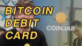 CoinJar Swipe  Australias first EFTPOS debit card for Bitcoin [upl. by Eanal347]