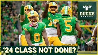 Oregon Footballs top 10 recruiting class could get even better  Oregon Ducks Podcast [upl. by Aisirtap]