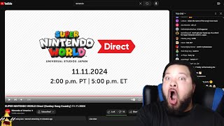 Super Nintendo World Direct Donkey Kong Country 11112024 Reaction [upl. by Analla722]