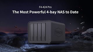 TerraMaster Launches the Most Powerful 4bay NAS F4424 Pro to Create the Best AllAround NAS [upl. by Nerreg788]