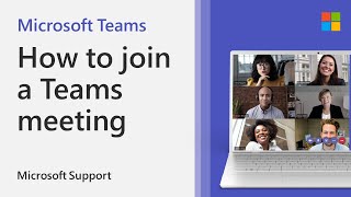 How to join a Microsoft Teams meeting  Microsoft [upl. by Fillender769]