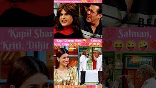 Kapil Sharma show 🤪💯 Salman Kriti Diljitbestofkapil thekapilshramashowytshorts kapilcomedyshow [upl. by Luhey]