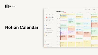 Notion Calendar [upl. by Ayojal10]