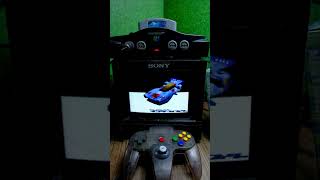 AeroGauge Nintendo 64 Sony PVM 9L2 CRT Monitor [upl. by Annadal]