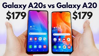 Samsung Galaxy A20s vs Samsung Galaxy A20  Who Will Win [upl. by Lleddaw]