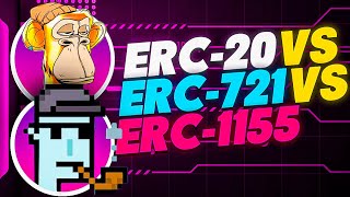 Which one to choose  ERC20 vs ERC721 vs ERC1155 Ethereum Token Smart Contract [upl. by Rother]