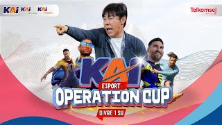 TOURNAMENT KAI ESPORT OPERATION CUP PLAYSTATION EFOOTBALL DAN MOBILE LEGEND [upl. by Tirrej273]