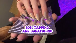 ASMR Lofi Tapping amp Scratching Random Items No Talking [upl. by Aratnahs488]