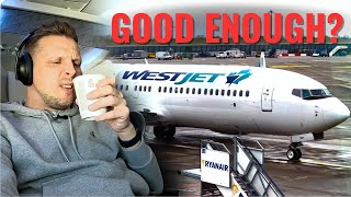 Broken Entertainment Out of Food  WestJet to Canada [upl. by Larimore]