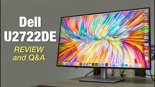 Dell U2722DE Ethernet Monitor Review with QampA [upl. by Cathey841]