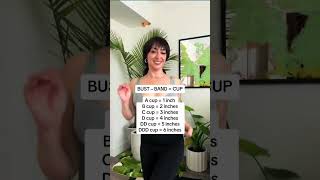 how to find and calculate your bra size at home [upl. by Edbert69]