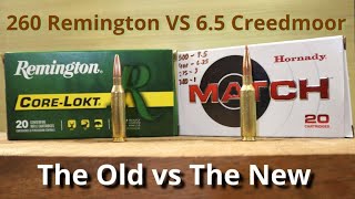 260 Remington vs 6 5 Creedmoor Is The Old vs The New [upl. by Irroc528]