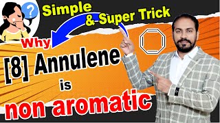 Episode13  Why8Annulene is non Aromatic  JEE amp NEET परीक्षा पर चर्चा chemophile27 jee neet [upl. by Erusaert]