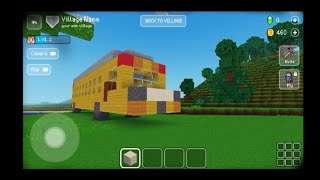 Block craft 3D game me school bus banaya [upl. by Lenor706]