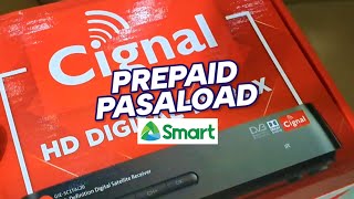 Cignal Pasaload Prepaid for Smart and Sun Keywords [upl. by Nonah]