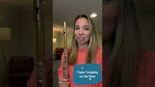 Triple Tonguing on the Flute with Amanda Blaikie [upl. by Nagrom800]