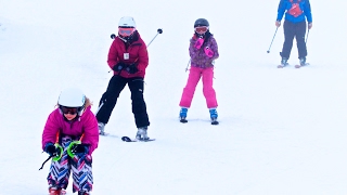 Skiing amp snowboarding at Glenshee Ski Centre in Cairngorms Scotland 15th Feb 2017 [upl. by Yenoh892]