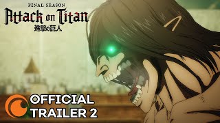 Attack on Titan Final Season Part 2  OFFICIAL TRAILER 2 [upl. by Ahsinak92]