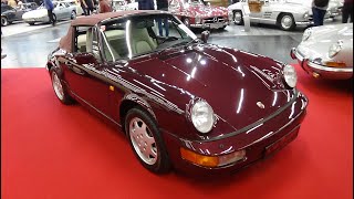 1991 Porsche 964 Carrera 2 Cabrio  Exterior and Interior  Classic Expo Salzburg 2023 [upl. by Geaghan]