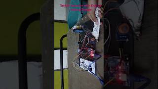 Smart Smoke Detector with Engine Locking System arduino robotics smarthome automobile ece [upl. by Reddin171]