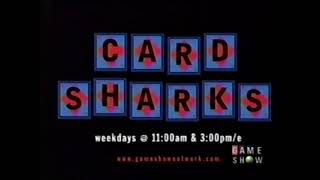 GSN Card Sharks promo 2001 [upl. by Lladnyk26]