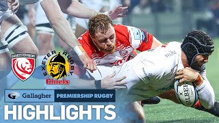 Gloucester v Exeter  HIGHLIGHTS  NINE Try Tussle at Kingsholm  Gallagher Premiership 202223 [upl. by Adigirb476]