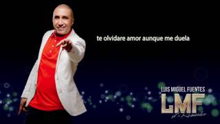 Aunque me duela Luis Miguel Fuentes Video Lyric [upl. by Ovatsug]