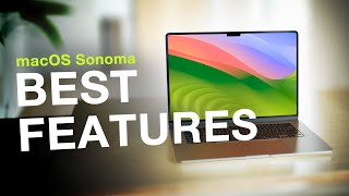 macOS Sonoma Best Features You Need to Know [upl. by Ailsun]