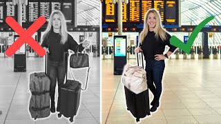 8 Little Known Travel Hacks for Flying Carryon Only Secret Packing Tips [upl. by Dorree]