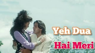 Yeh Dua Hai Meri Rab Se 💖 Love Song 💖  Sapna Saajan Ke 1992 Alka Yagnik Kumar Sanu [upl. by Aivekahs]