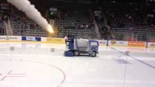 Zamboni Explosion [upl. by Yeltnarb]