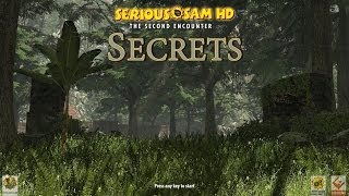 Serious Sam HD The Second Encounter  All Secrets [upl. by Ahsok]