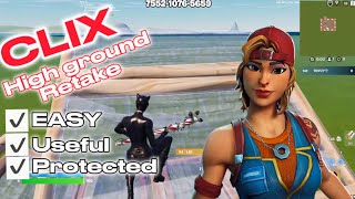 How to Clix HIGHGROUND RETAKES in Chapter 5 Fortnite [upl. by Merta]