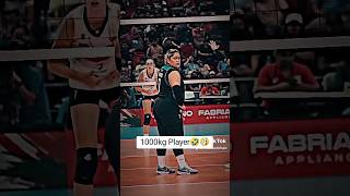 1000kg player 😂 volleyball [upl. by Herold25]