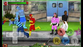 Super City Game Part 57 Spider Man VS Flash [upl. by Ahtimat]