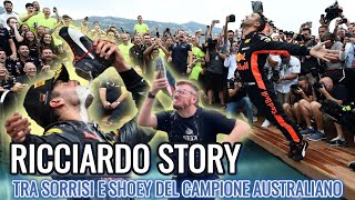 Daniel Ricciardo STORY  Tra SORRISI vittorie e SHOEY [upl. by Longawa]