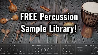 Heritage Percussion Walkthrough FREE Kontakt Library [upl. by Marieann]