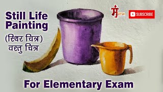 elementary and intermediate students still life drawing full demo [upl. by Ragas]