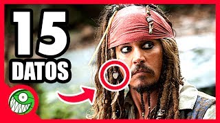 Los ORÍGENES SECRETOS de JACK SPARROW  15 curiosidades de PIRATAS DEL CARIBE [upl. by Rednaxela296]