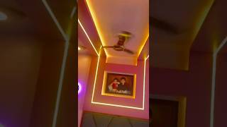 Bedroom interior Design Ideas Profile light fitting 💡 yuotubeshorts interior home [upl. by Tizes742]