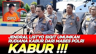 INFO A1 VALID‼️ IPTU RUDIANA KABUR JADI BORONAN PROPAM MABES POLRI SETELAH 3 HARI JALANI PEMERIKSAAN [upl. by Byrom180]