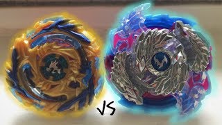 Luinor L3 Destroy vs Fafnir F3 8 Nothing  Beyblade Burst Evolution [upl. by Yarahs806]