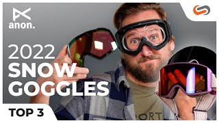 The 3 Best ANON Snow Goggles for the 202223 Season  SportRx [upl. by Silda]