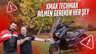 Yamaha XMax TechMax İncelemesinde Özdemir Altuntaş ile beraberiz [upl. by Phina453]