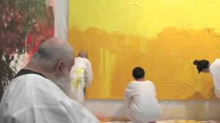 Eternal Laughter Hermann Nitsch 60 Painting Action New York 2011 [upl. by Jacobine]