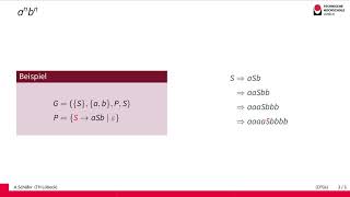 Spezielle kontextfreie Grammatiken [upl. by Grier761]