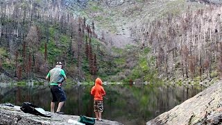 Quick Stop To Fish Lost Lake  Glacier National Park [upl. by Sidney767]