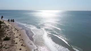 Drone footage of Icacos Beach Trinidad [upl. by Ocko]